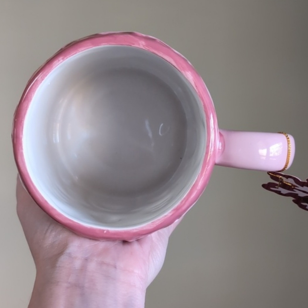 Pinkmas Gingerbread House Mug, Christmas Dinnerware ☕ - Picture 3 of 7